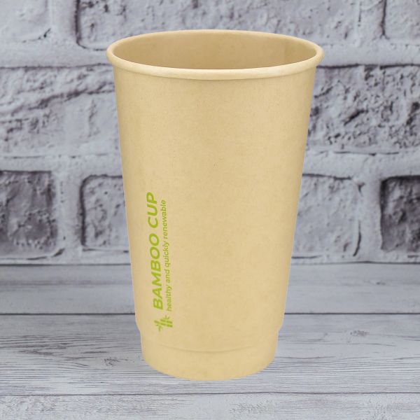 Стакан паперовий двошаровий 500 мл BAMBOO