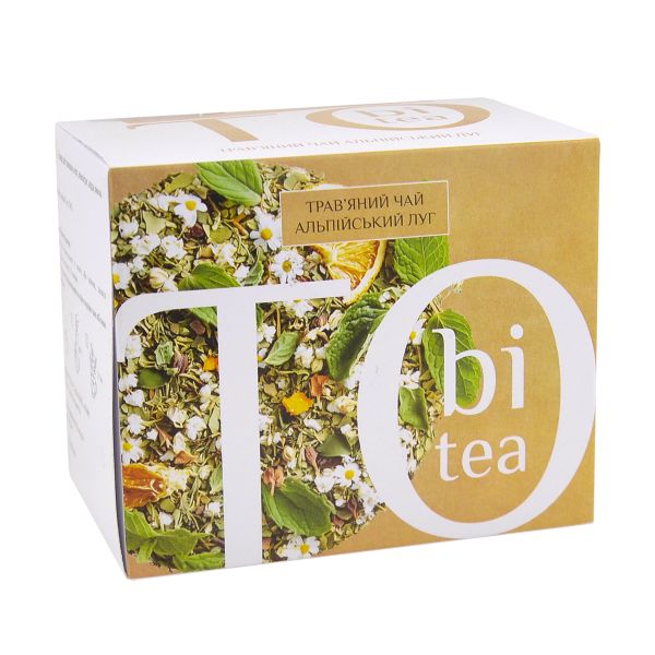 Чай трав'яний пакетований Альпійський Луг TOBI 2,5 г*20 шт
