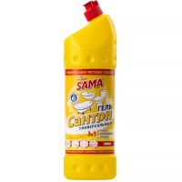 Засіб для чищення універсальний Сантри гель SAMA 1л Лимон