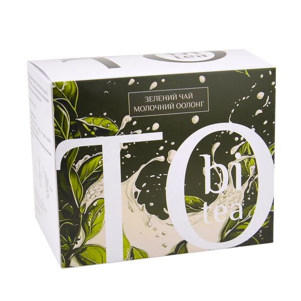 Чай зелений пакетований Молочний оолонг TOBI 2,5 г*20 шт