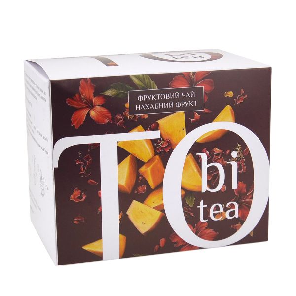 Чай фруктовий пакетований Нахабний фрукт TOBI 2,5 г*20 шт
