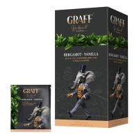 Чай чорний пакетований Bergamot-Vanilla Бергамот і Ваніль Graff 1,5 г * 20 шт