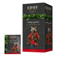 Чай чорний пакетований Cherry Samurai Вишневий Самурай Graff 1,5 г * 20 шт