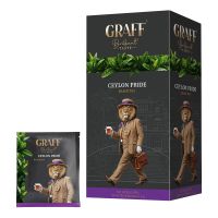 Чай чорний пакетований Ceylon pride Гордість Цейлону Graff 2 г * 20 шт
