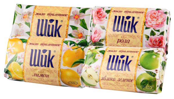 Мило туалетне ШИК 70 г в ассорт.