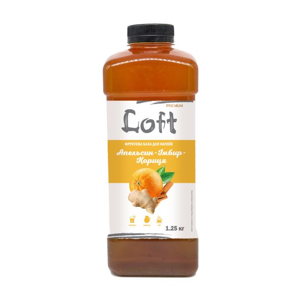 Пюре Loft Апельсин-Імбир-Кориця 1,25 кг РЕТ