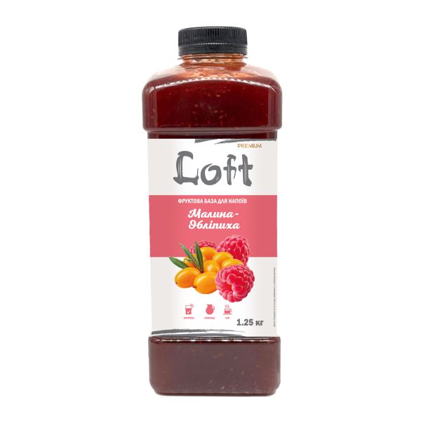 Пюре Loft Малина-Обліпиха 1,25 кг РЕТ
