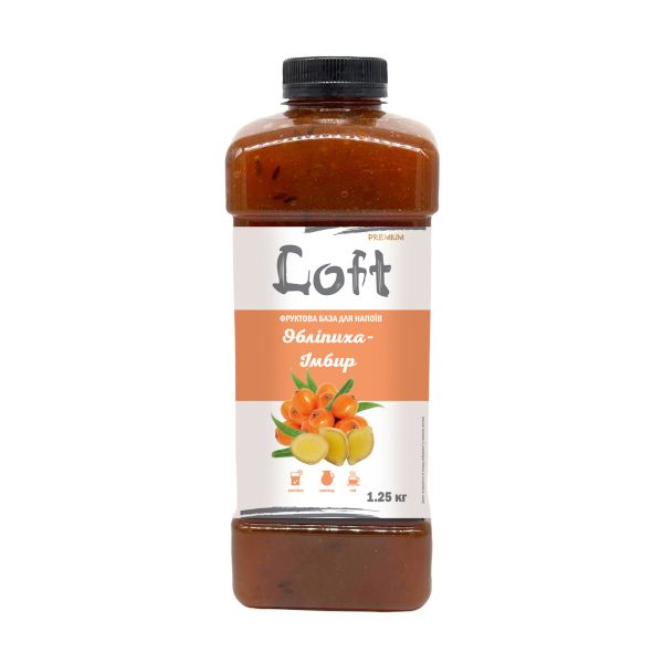 Пюре Loft Обліпиха-Імбир 1,25кг РЕТ
