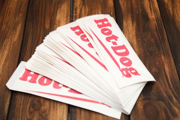 Упаковка для хот-догів 200*70 мм 40 г/м2 100 шт