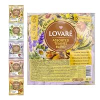 Чай рав'яний купаж пакетований LOVARE Асорті Бленд 50 шт
