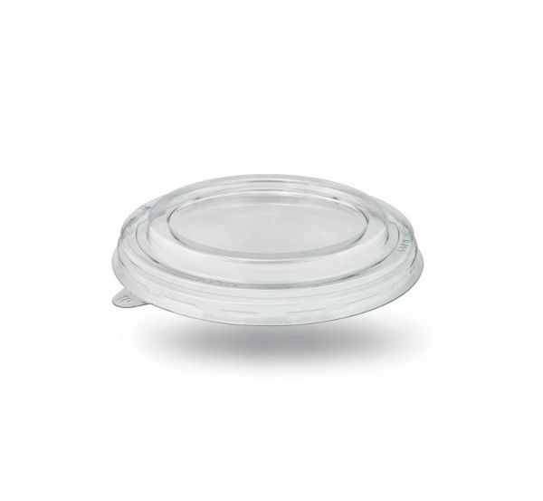 Кришка пластикова D-87 мм РЕТ плоска без отвору 50 шт