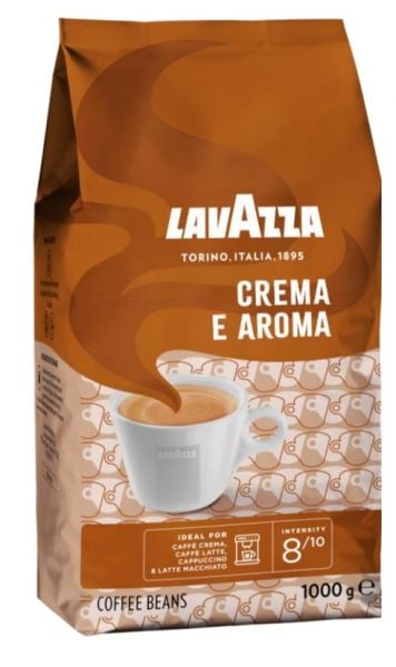 Кава в зернах LAVAZZA Crema e Aroma 40/60 коричнева Original 1 кг