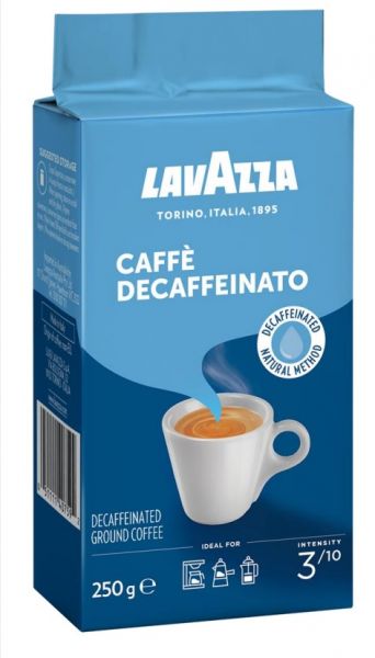 Кава мелена LAVAZZA Decaffinato 30/70 без кофеїну Original 250 г