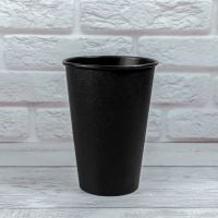 Стакан паперовий 340 мл ALL BLACK