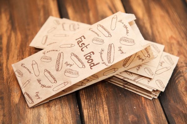 Упаковка для французьких хот-догів 170*70*40 мм 40 г/м2 100 шт