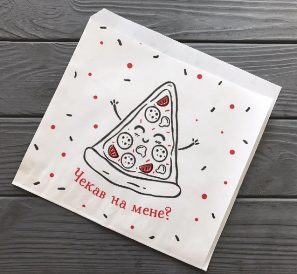 Упаковка паперова для піци 210х210 мм 100 шт