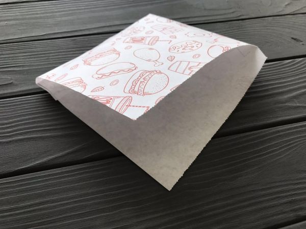 Упаковка паперова для млинців та бургерів 170*170*0 мм 60г/м2