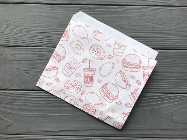 Упаковка паперова для млинців та бургерів 170*170*0 мм 60г/м2