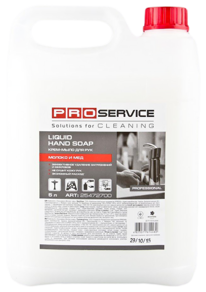 Мило-крем рідке PRO молоко і мед 5 л