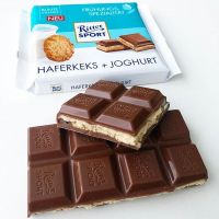 Шоколад RITTER SPORT Haferkeks+Joghurt Вівсяне печиво + йогурт 100 г