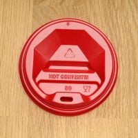 Кришка Т-89 червона 50 шт