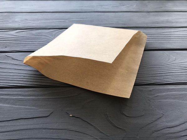 Упаковка для млинців та бургерів 170*160 мм 60 г/м2 100 шт крафт