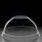 Кришка пластикова купол без отвору на стакан РР d-94 мм 100 шт