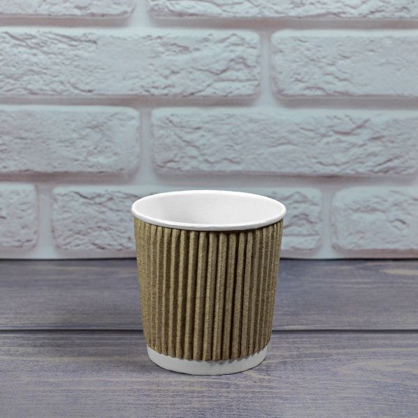 Гофростакан 110 мл бурий