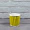 Гофростакан 110 мл жовтий