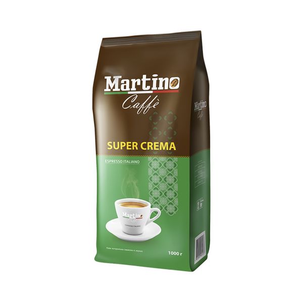 Кава зернова Martino Super Crema 20/80 1 кг