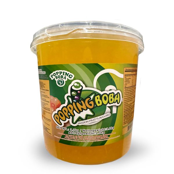 Bubble Tea Соковиті кульки Possmei зі смаком Маракуйї 3,2 кг