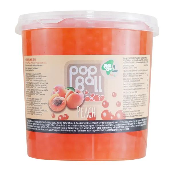 Bubble Tea Соковиті кульки зі смаком Персика 3,2 кг