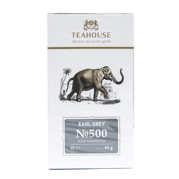 Чай чорний пакетований TEAHOUSE Граф Грей 15 * 3 г