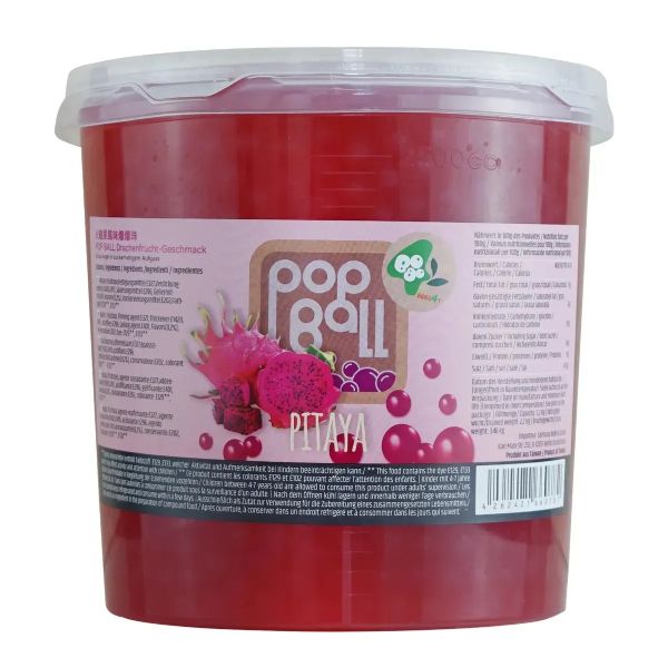 Bubble Tea Соковиті кульки зі смаком Пітахайя 3,2 кг