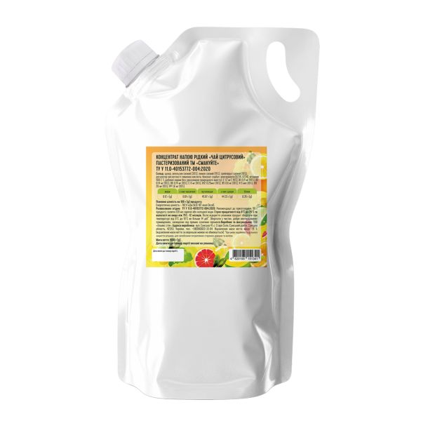 Концентрат чаю Смакуйте цитрусовий 1 кг