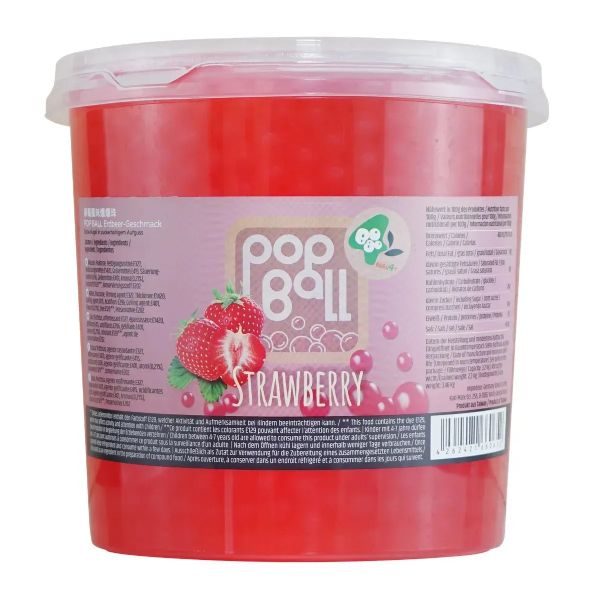 Bubble Tea Соковиті кульки зі смаком Полуниці 3,2 кг