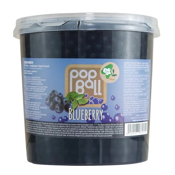 Bubble Tea Соковиті кульки зі смаком Чорниці 3,2 кг