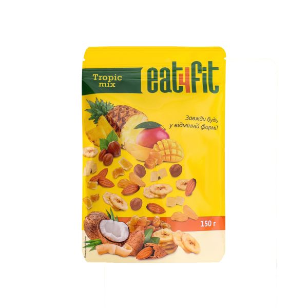Суміш горіхово-фруктова Eat4fit Tropic Mix 150 г