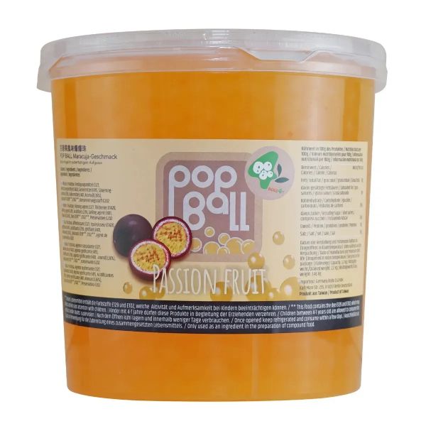 Bubble Tea Соковиті кульки зі смаком Маракуйї 3,2 кг