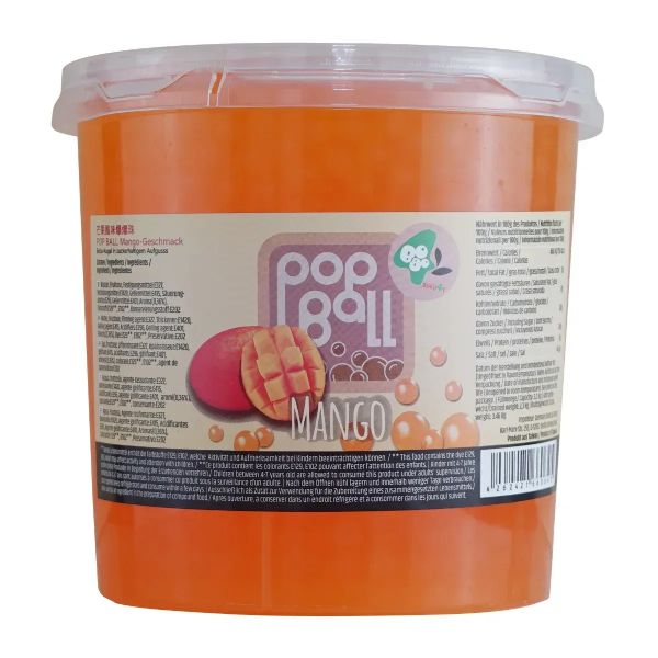 Bubble Tea Соковиті кульки зі смаком Манго 3,2 кг