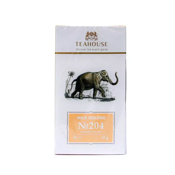 Чай зелений пакетований TEAHOUSE Молочний улун 15 * 3 г