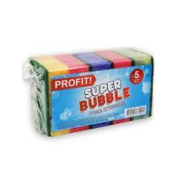 Губки для посуды пористые  100*70*35 мм Super Profit 5 шт/уп