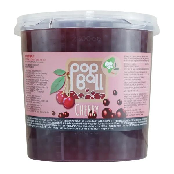 Bubble Tea Соковиті кульки зі смаком Вишні 3,2 кг