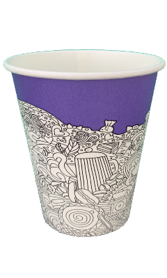 Стакан паперовий 175 мл ANTISTRESS