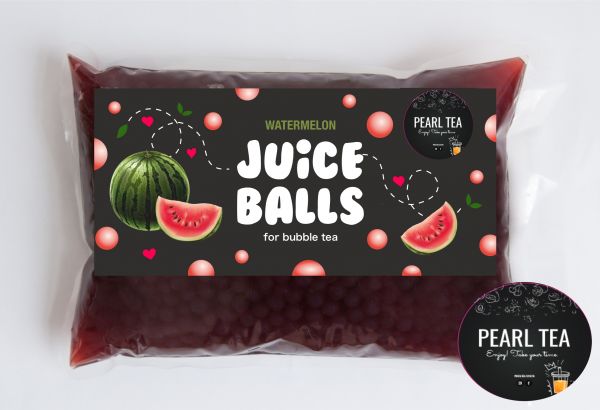 Bubble Tea Соковиті кульки зі смаком Кавуну 1,8 кг