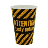 Стакан бумажный 340 мл ATTENTION