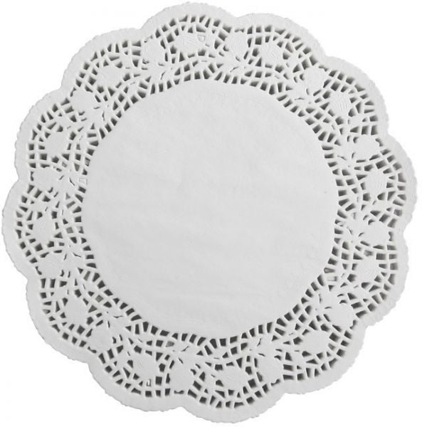 Серветки паперові Ажурні d=27 см 100 шт