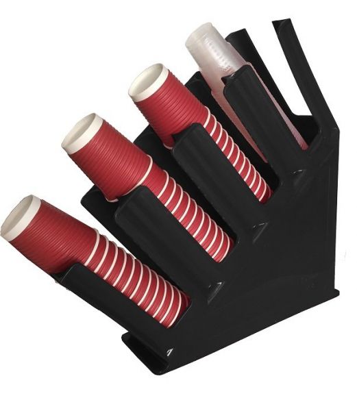 Диспенсер для паперових стаканів на 4 секції