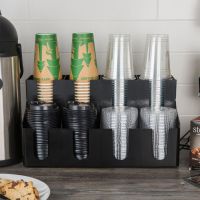 Диспенсер для паперових стаканів, кришек на 8 секцій