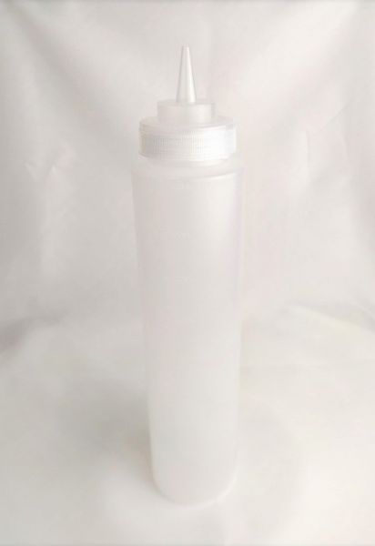 Пляшка для соусів з мірною шкалою 950 мл червона